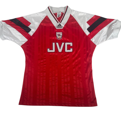 Arsenal 1992/1993/1994 Home Football Shirt Medium — full front view