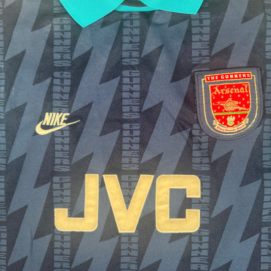 Arsenal 1994/1995 Away Football Shirt Large – Football Shirt Kingdom