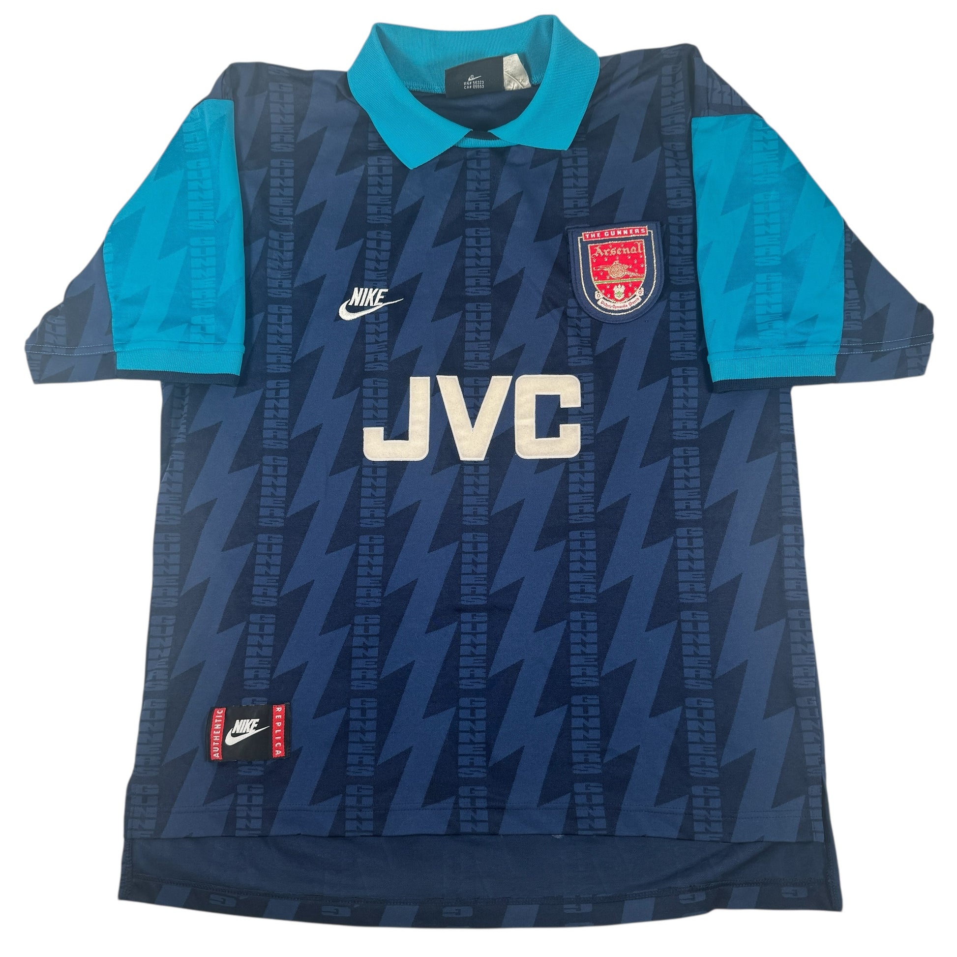 Arsenal 1994/1995 Away Football Shirt Large – Football Shirt Kingdom