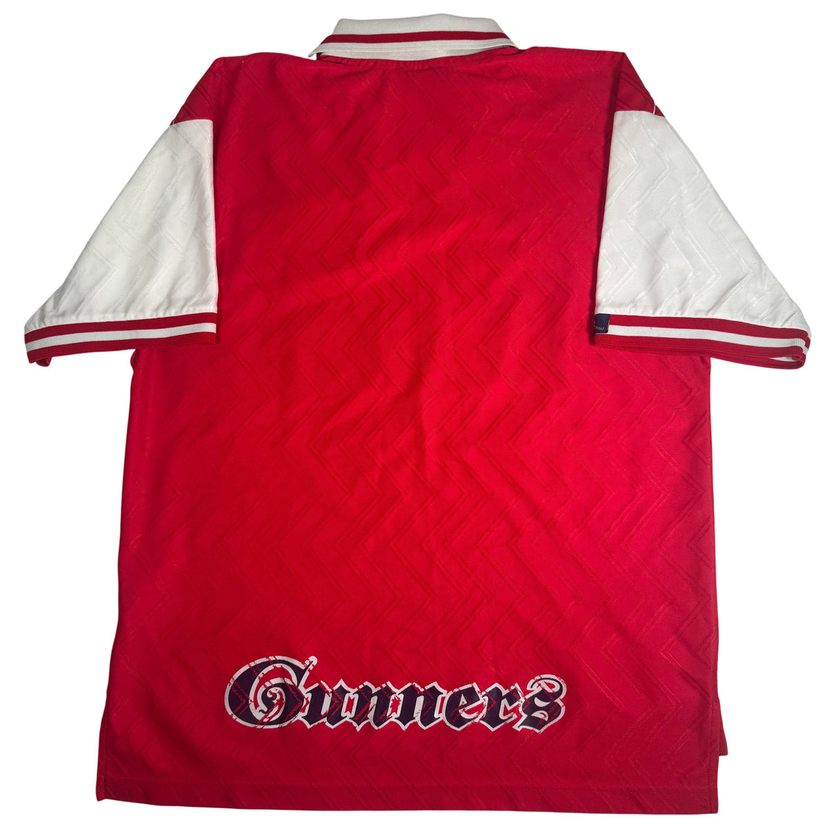 Back of Arsenal 1996/1997/1998 home football shirt, size XXL