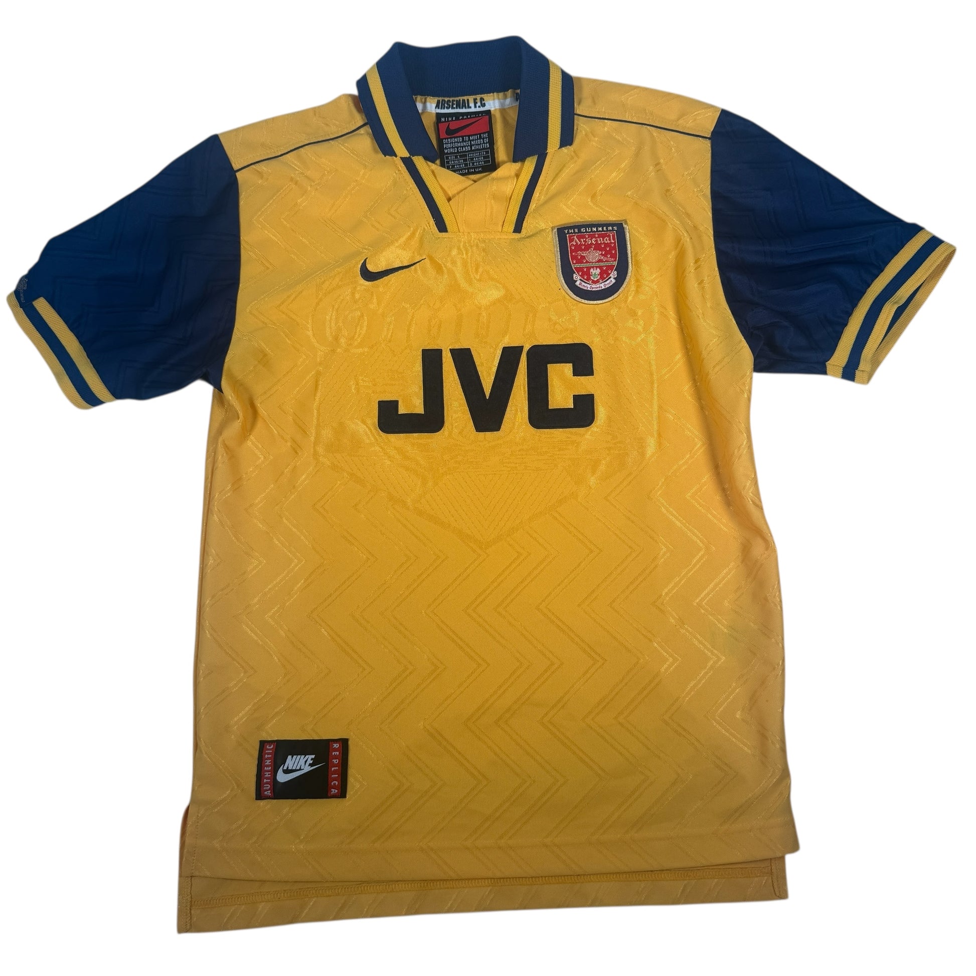 Arsenal 1996/1997 Away Football Shirt Small – Football Shirt Kingdom