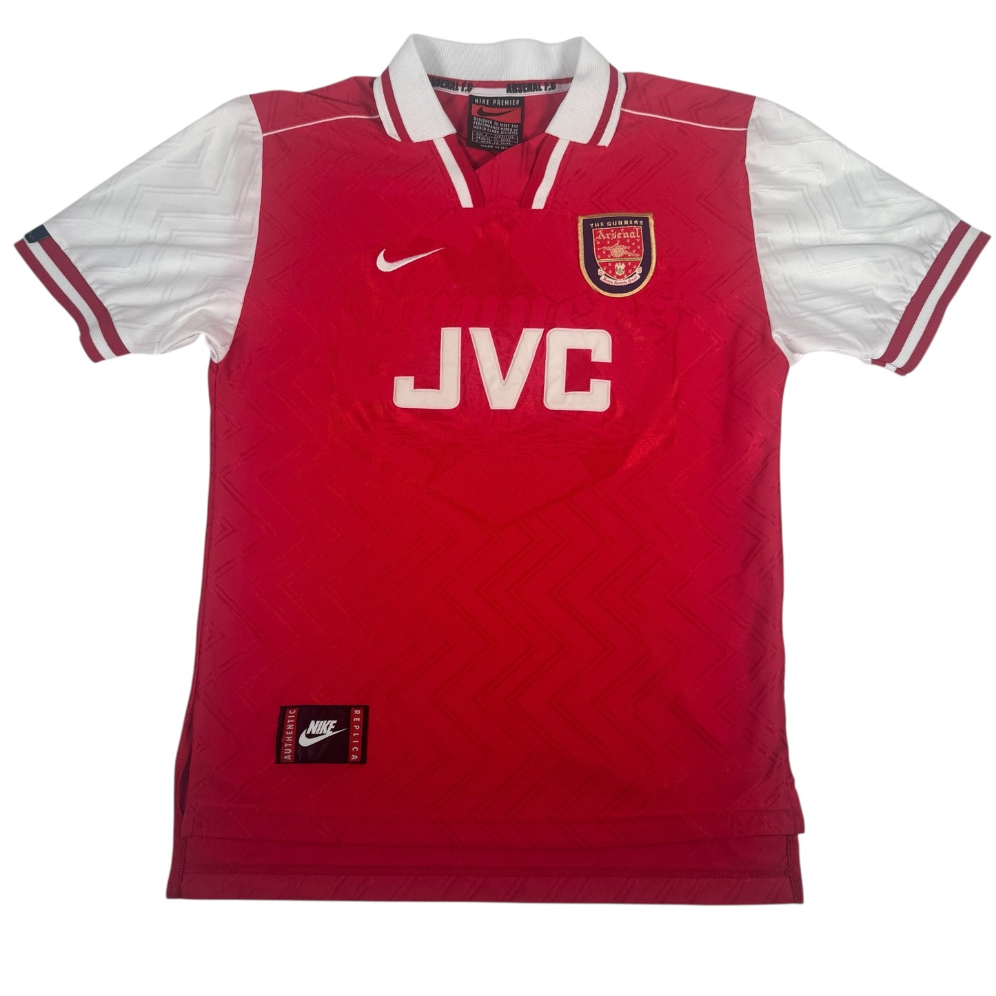 Arsenal 1996/1997/1998 Home Football Shirt Small – Football Shirt Kingdom