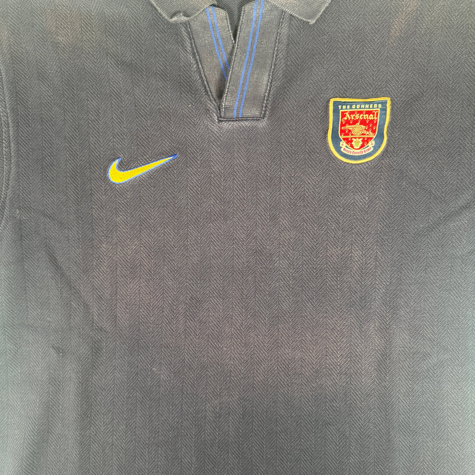 Arsenal 1999/2000 Training Football Polo Shirt Small – Football Shirt Kingdom