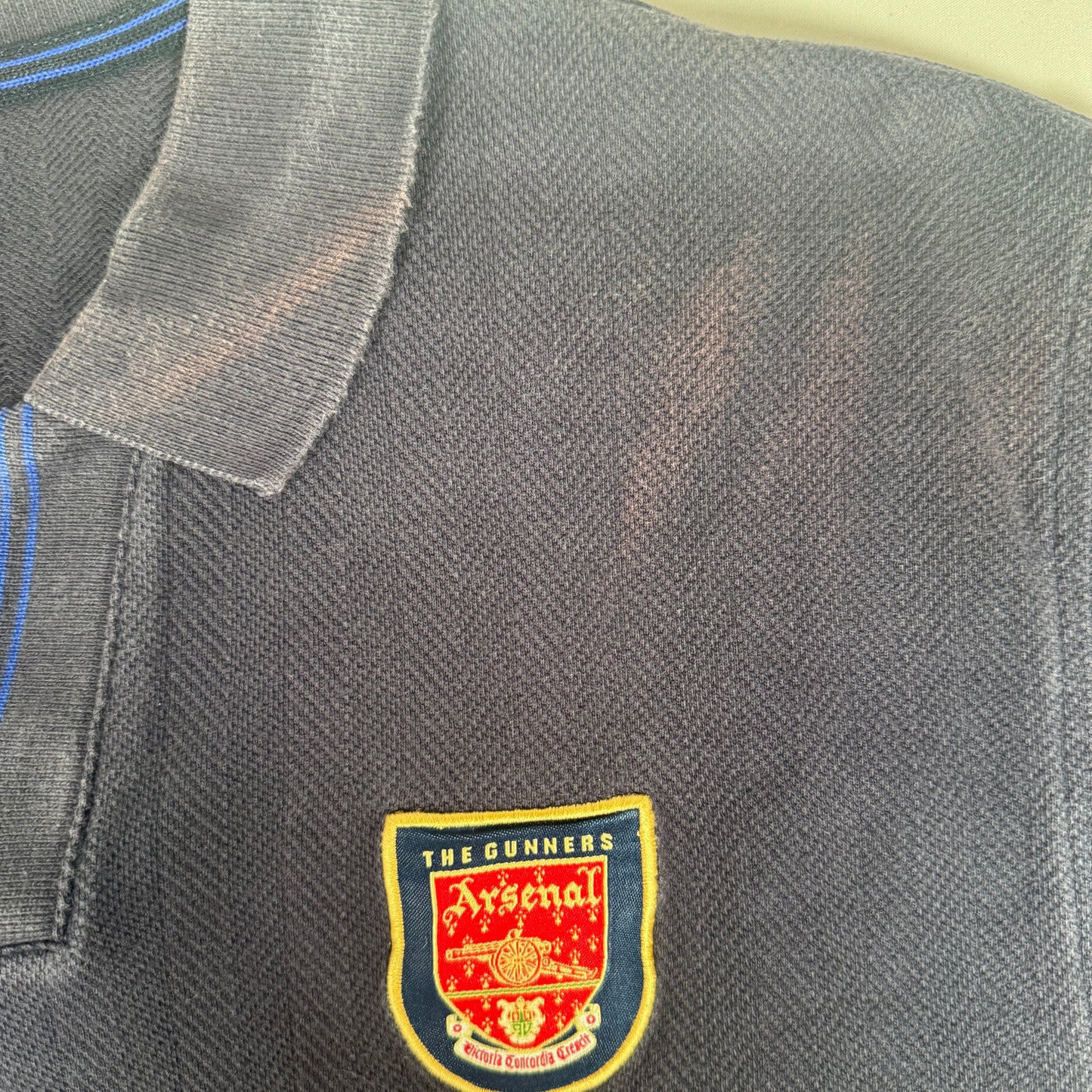 Arsenal 1999/2000 Training Football Polo Shirt Small – Football Shirt Kingdom