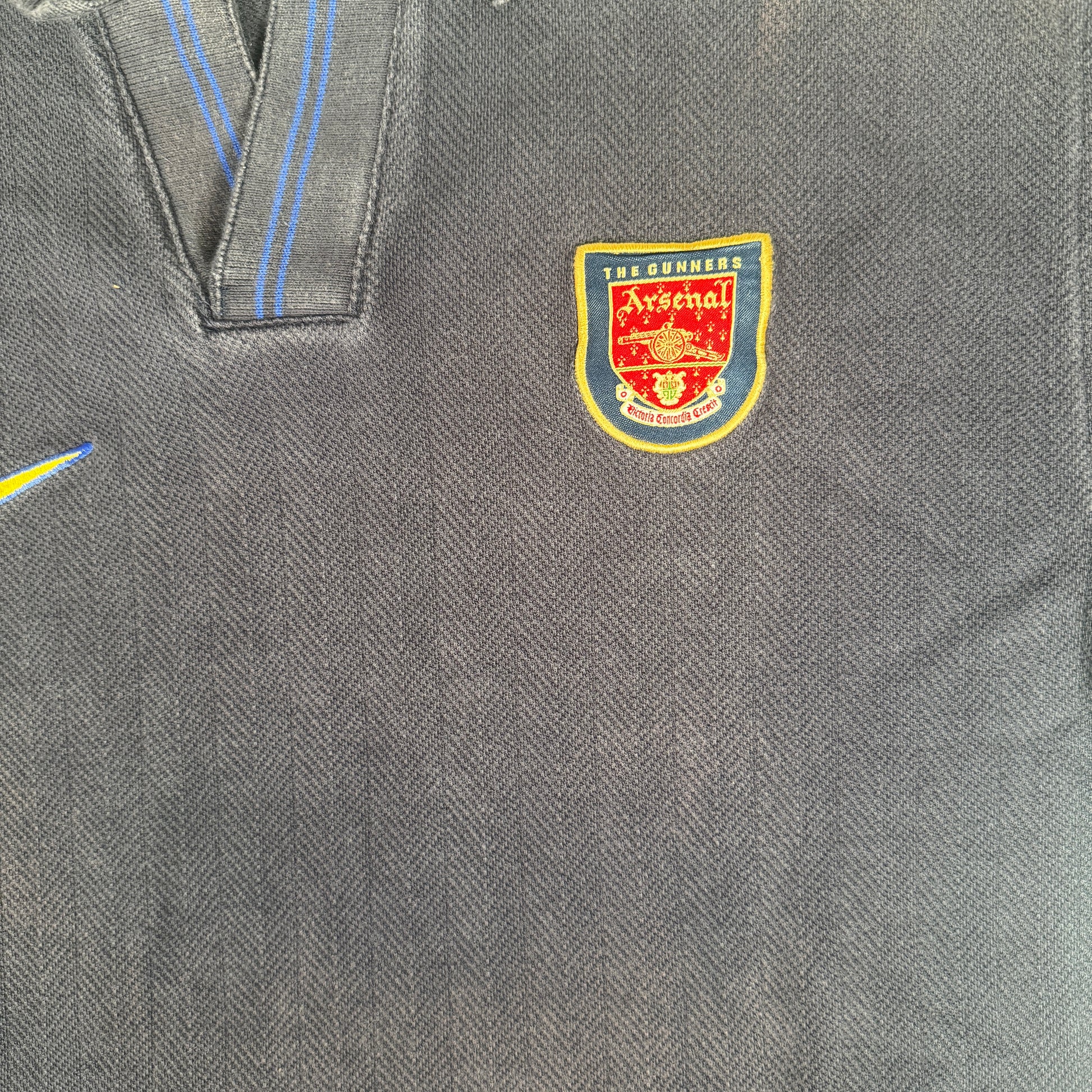 Arsenal 1999/2000 Training Football Polo Shirt Small – Football Shirt Kingdom