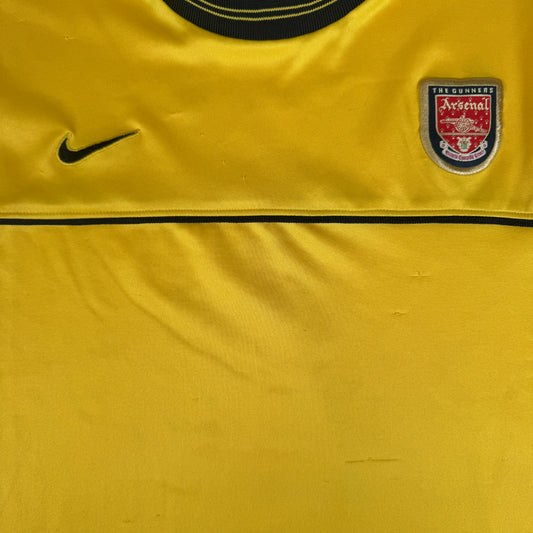 Arsenal 1999/2000/2001 Training Football Shirt XL – Football Shirt Kingdom
