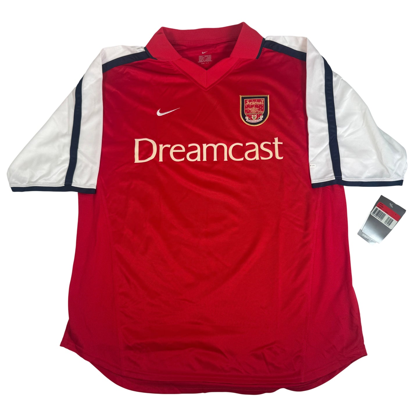 Arsenal 2000/2001/2002 Home Football Shirt Large BNWT