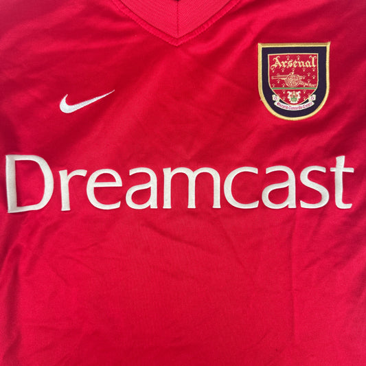 Arsenal 2000/2001/2002 Home Football Shirt Medium – Football Shirt Kingdom