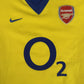 Arsenal 2003/2004/2005 Away Football Shirt Small