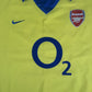 Arsenal 2003/2004/2005 Away Football Shirt XXL