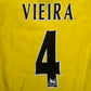 VIEIRA 4 Arsenal 2003/2004/2005 Away Third Football Shirt Large – Football Shirt Kingdom
