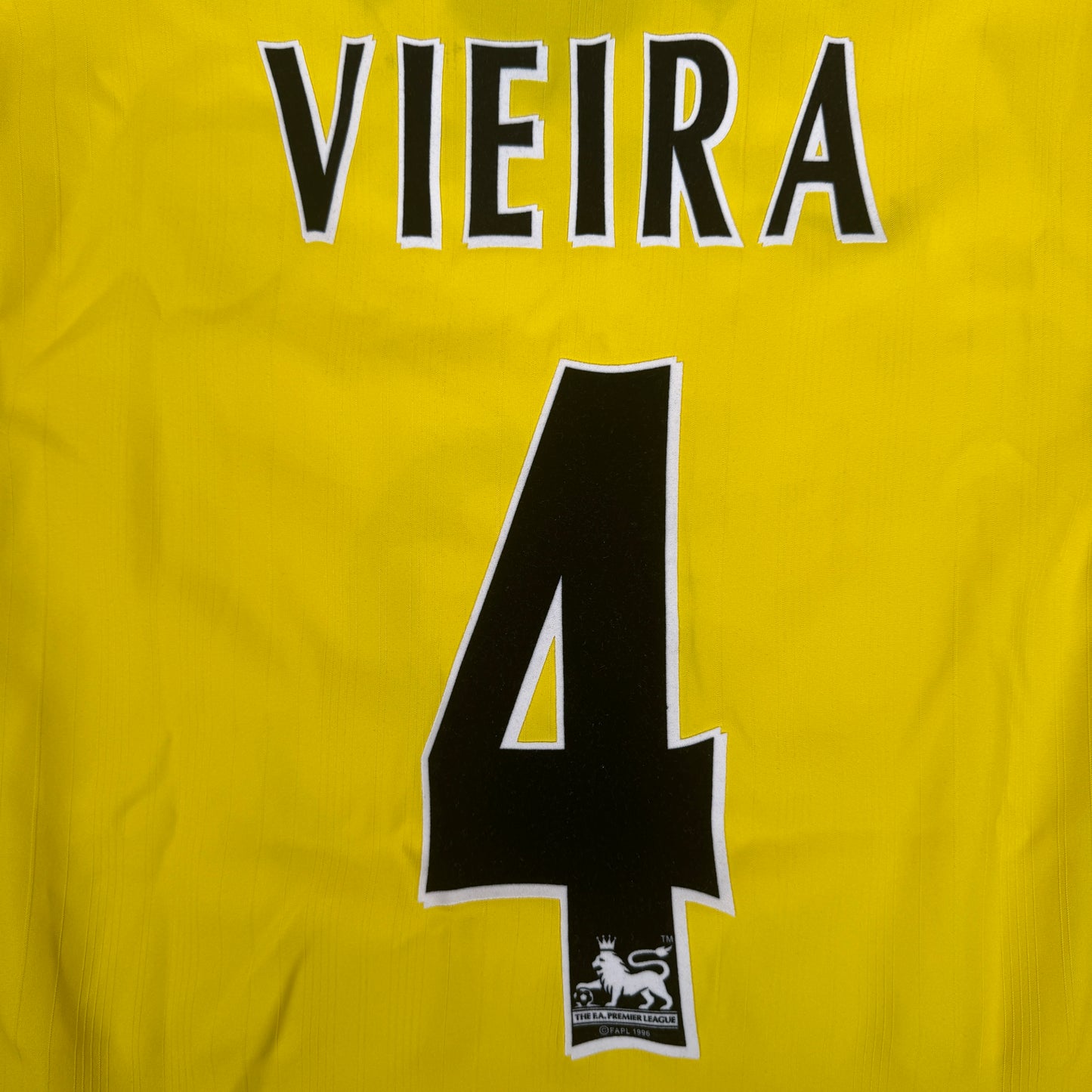 VIEIRA 4 Arsenal 2003/2004/2005 Away Third Football Shirt Large – Football Shirt Kingdom