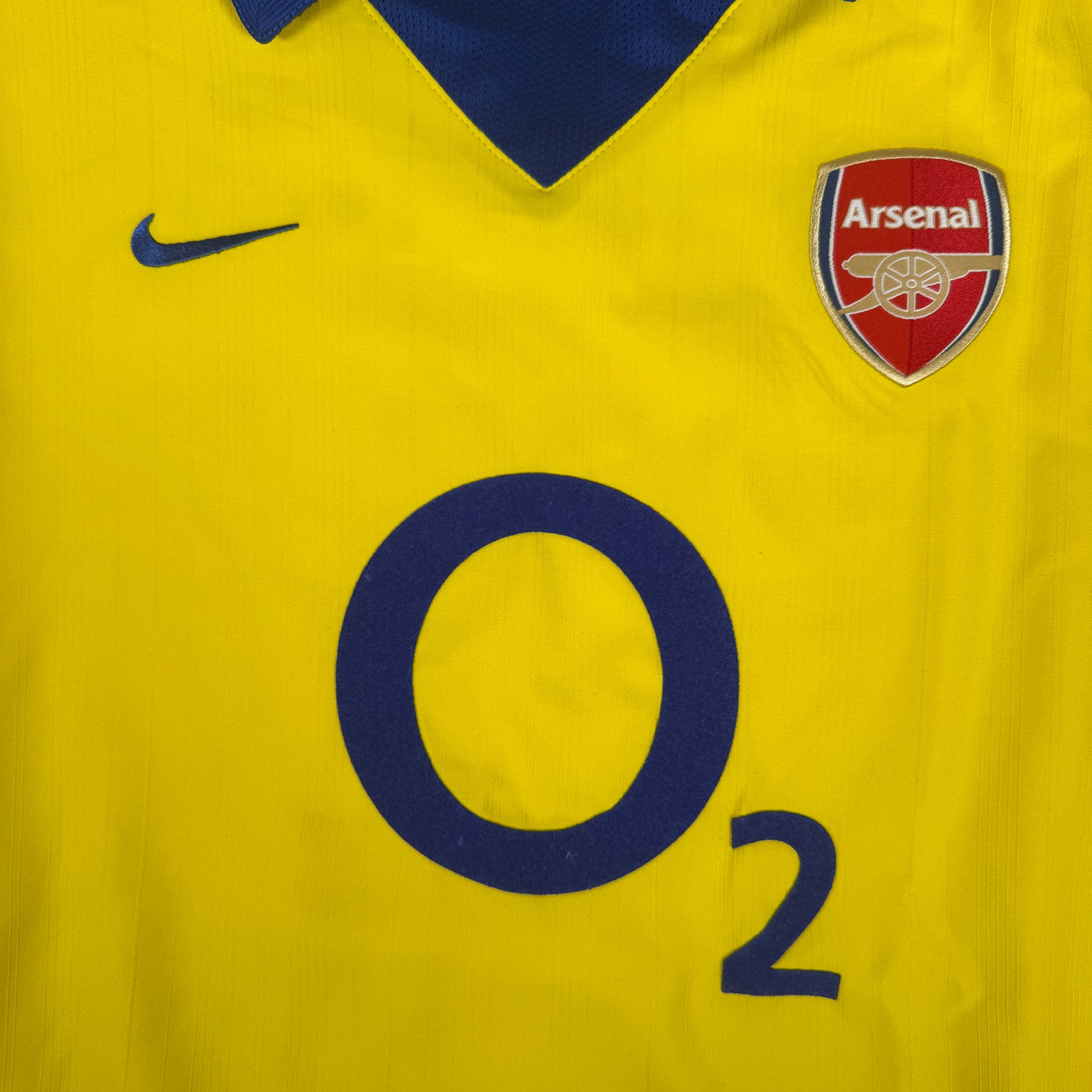 VIEIRA 4 Arsenal 2003/2004/2005 Away Third Football Shirt Large – Football Shirt Kingdom