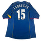 FABREGAS 15 Arsenal 2004/2005/2006 Away Football Shirt Large – Football Shirt Kingdom
