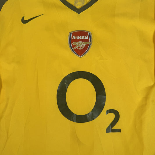 Arsenal 2005/2006 Away Football Shirt XL
