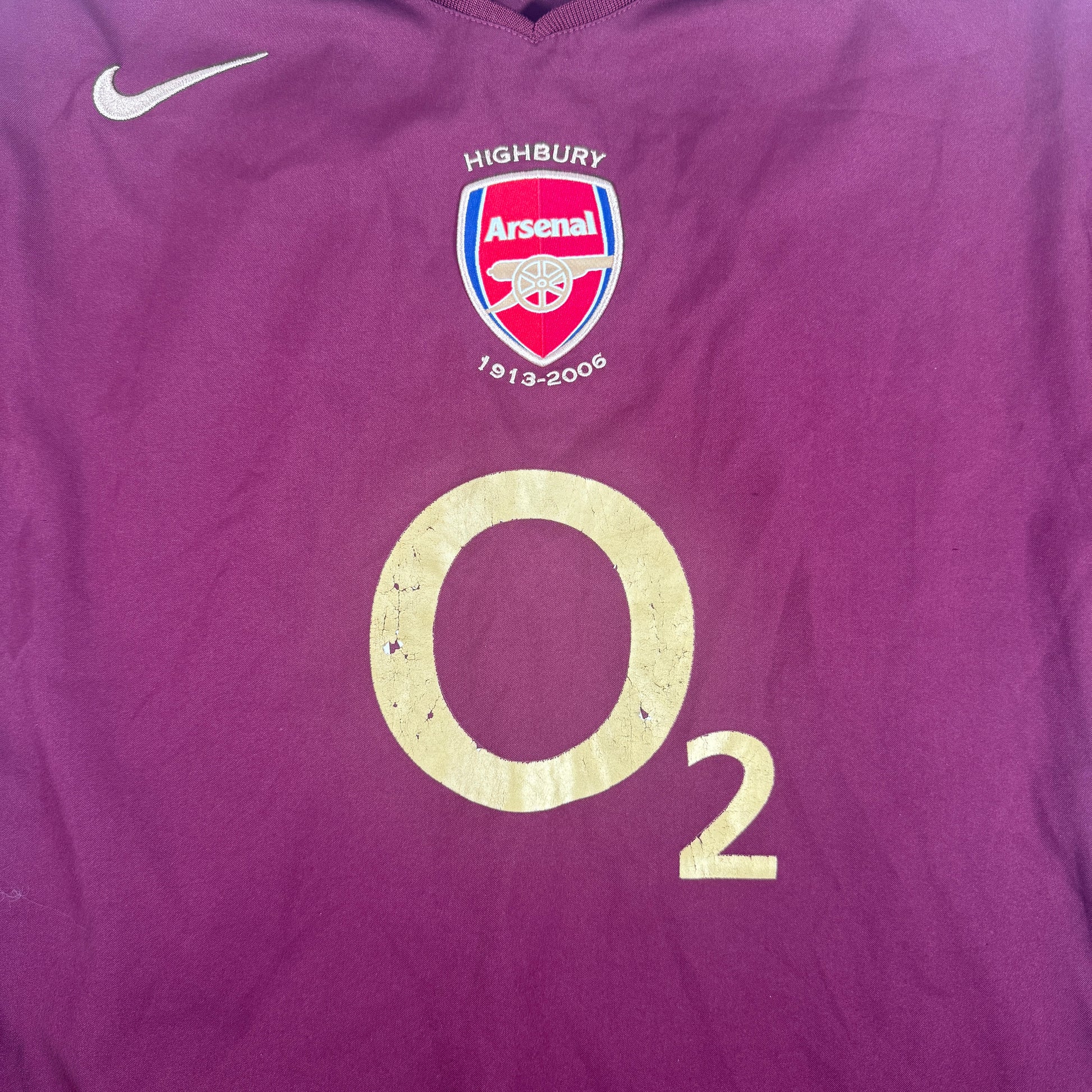 Arsenal 2005/2006 Home Football Shirt XXL 2XL – Football Shirt Kingdom