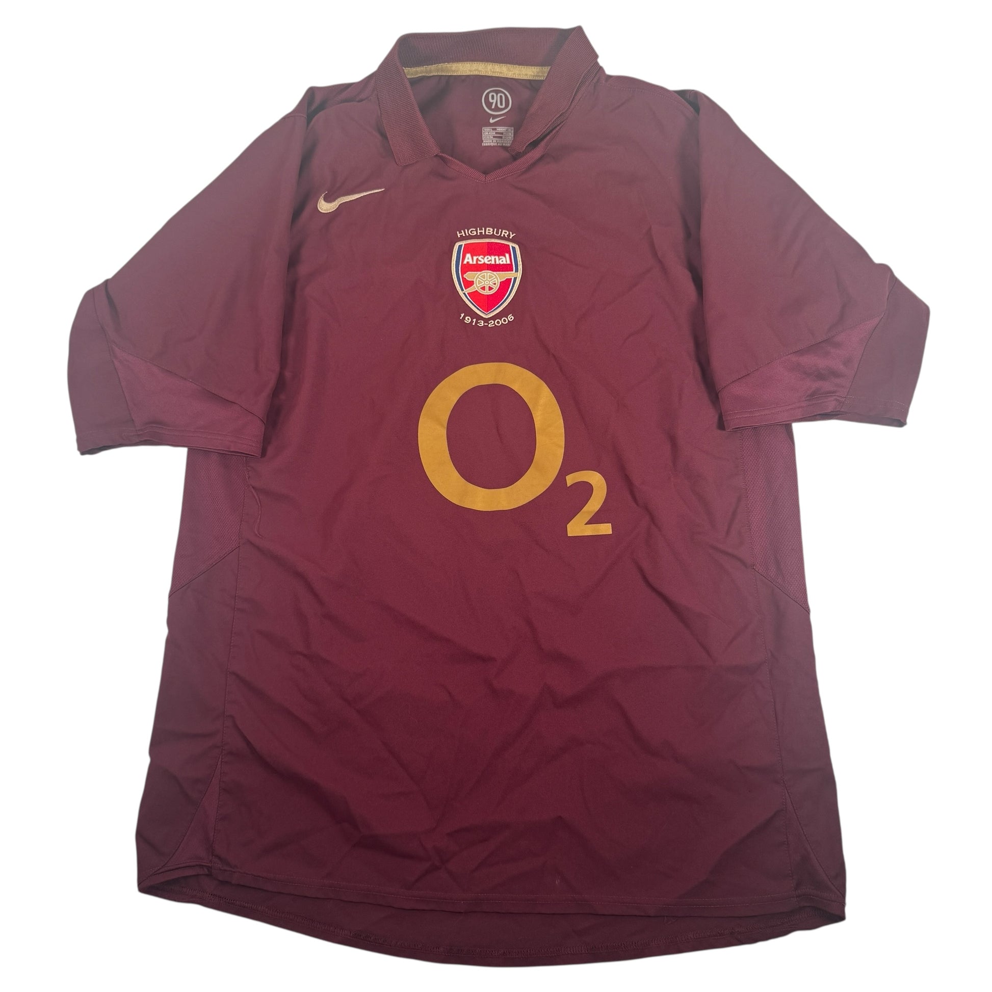 Arsenal 2005/2006 Home Football Shirt Large – Football Shirt Kingdom