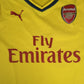 Arsenal 2014/2015 Away Football Shirt Medium