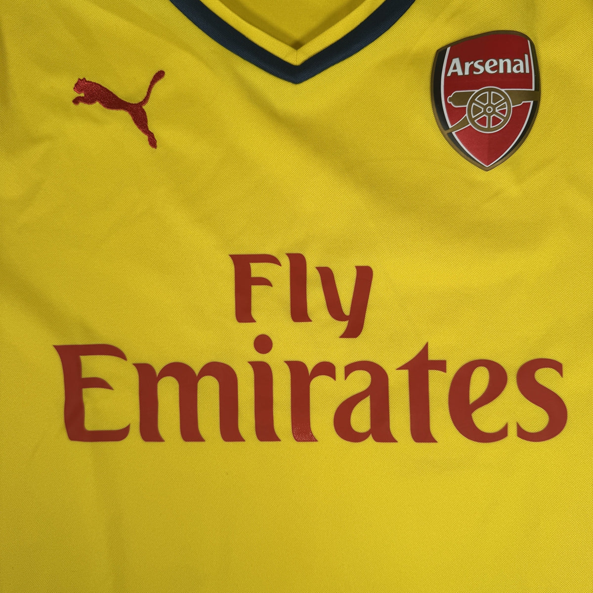 Arsenal 2014/2015 Away Football Shirt Medium