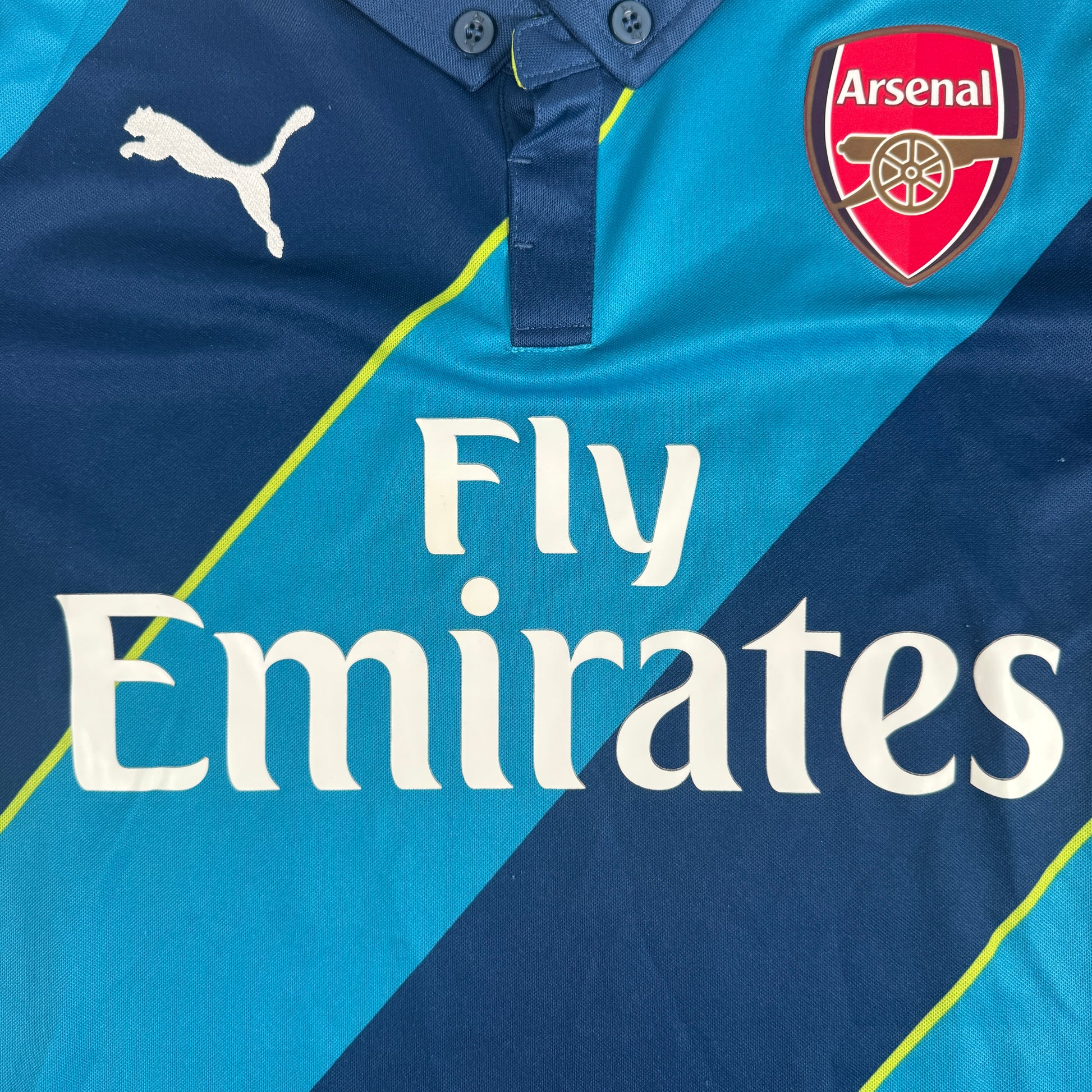 Arsenal 2014/2015 Third Football Shirt Small – Football Shirt Kingdom