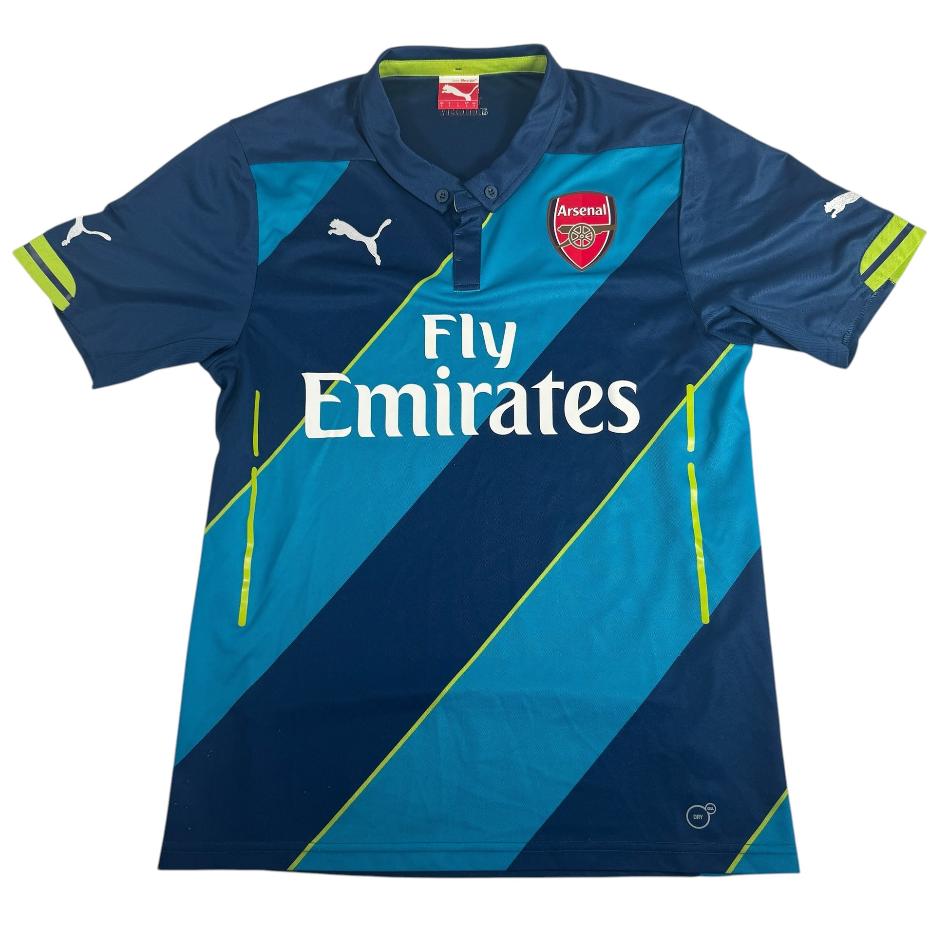 Arsenal 2014/2015 Third Football Shirt Small – Football Shirt Kingdom