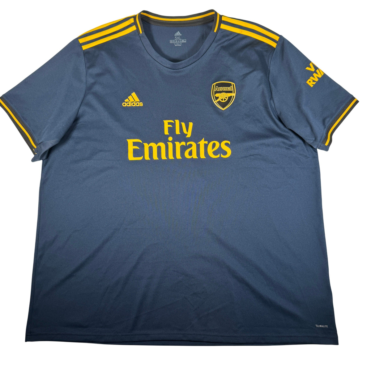 Front of Arsenal 2019/2020 third football shirt, size 3XL
