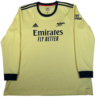 Front of Arsenal 2021/2022 away football shirt, size 3XL