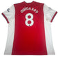 Odegaard 8 Arsenal 2021/2022 Home Football Shirt 3XL