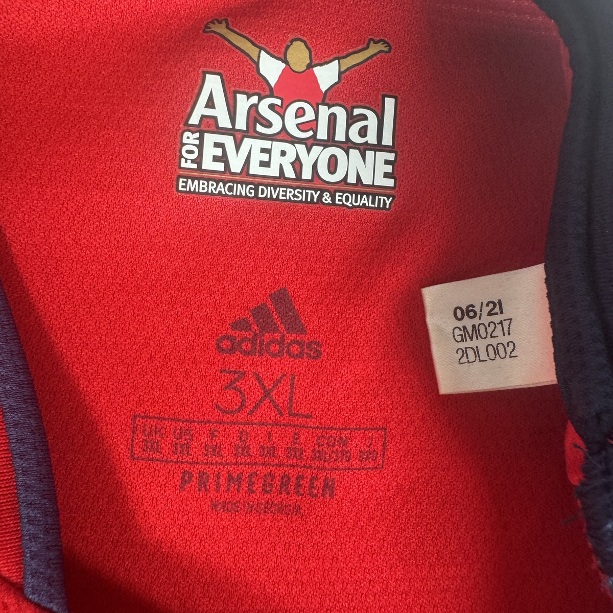 Odegaard 8 Arsenal 2021/2022 Home Football Shirt 3XL
