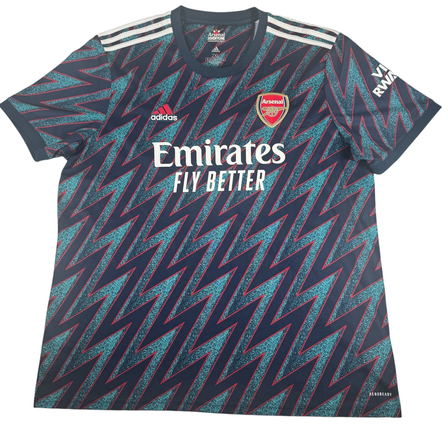 Arsenal 2021/2022 Third Football Shirt 2XL XXL – Football Shirt Kingdom