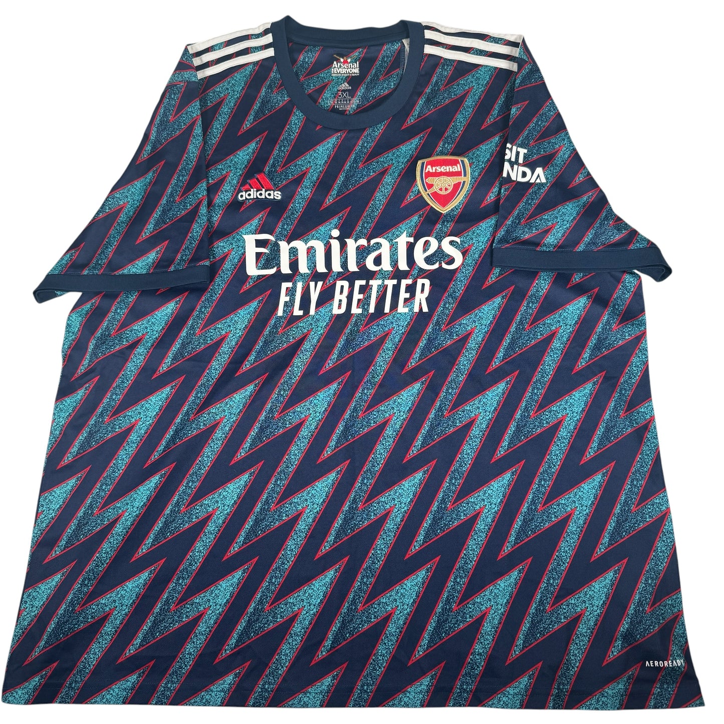 Arsenal 2021/2022 Third Football Shirt 3XL – Football Shirt Kingdom