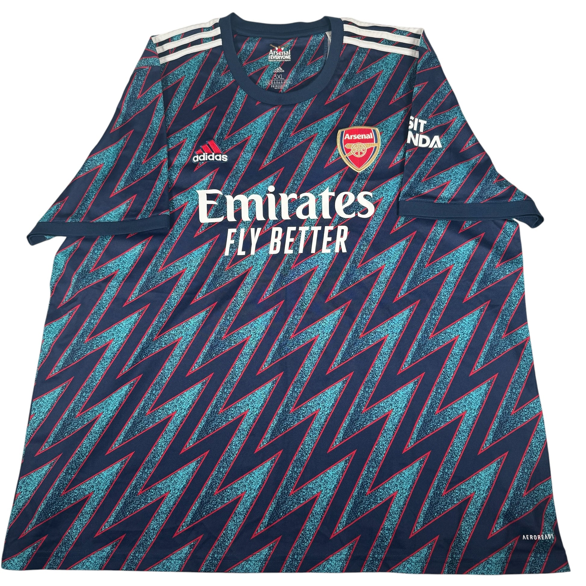 Arsenal 2021/2022 Third Football Shirt 3XL – Football Shirt Kingdom