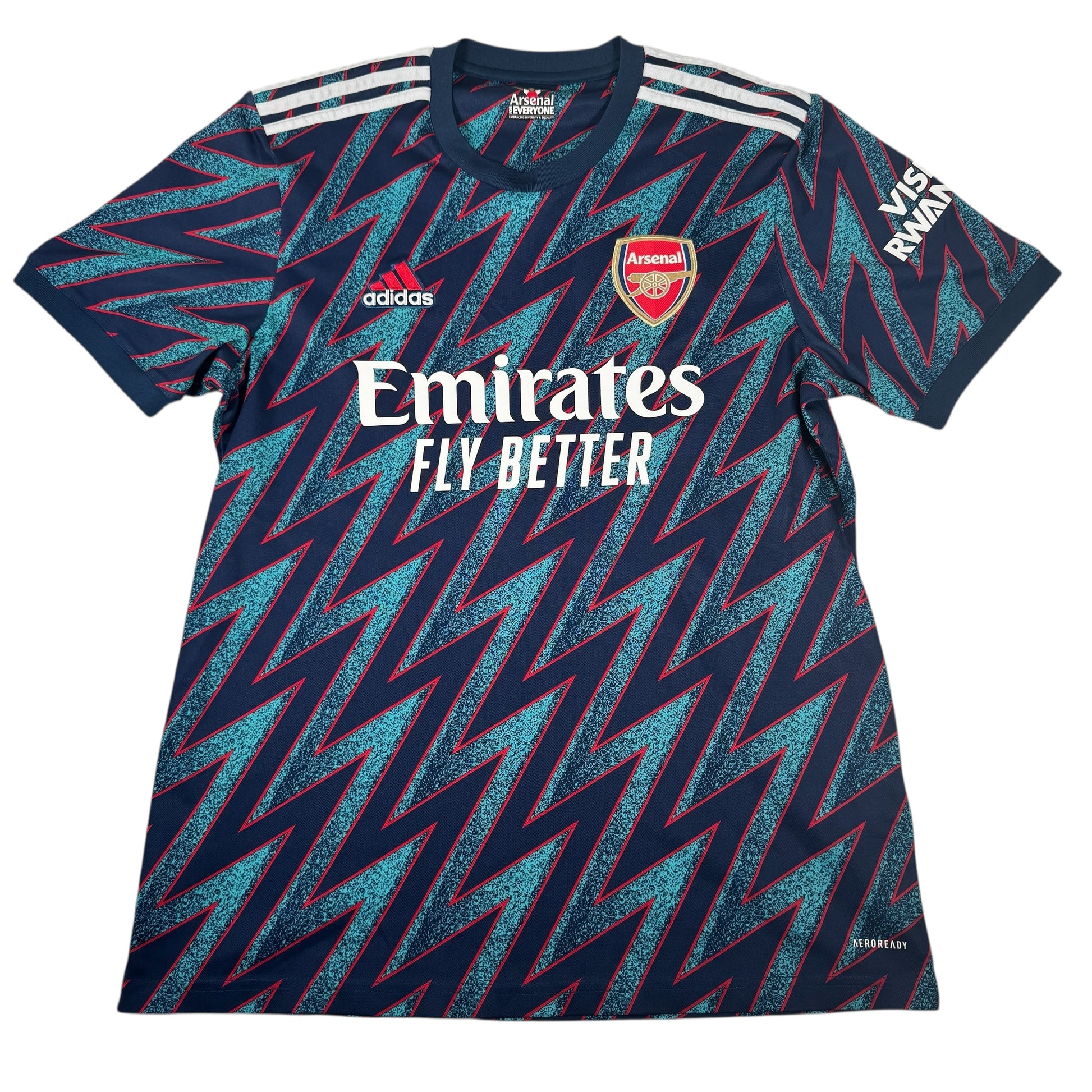 Arsenal 2021/2022 Third Football Shirt Large – Football Shirt Kingdom