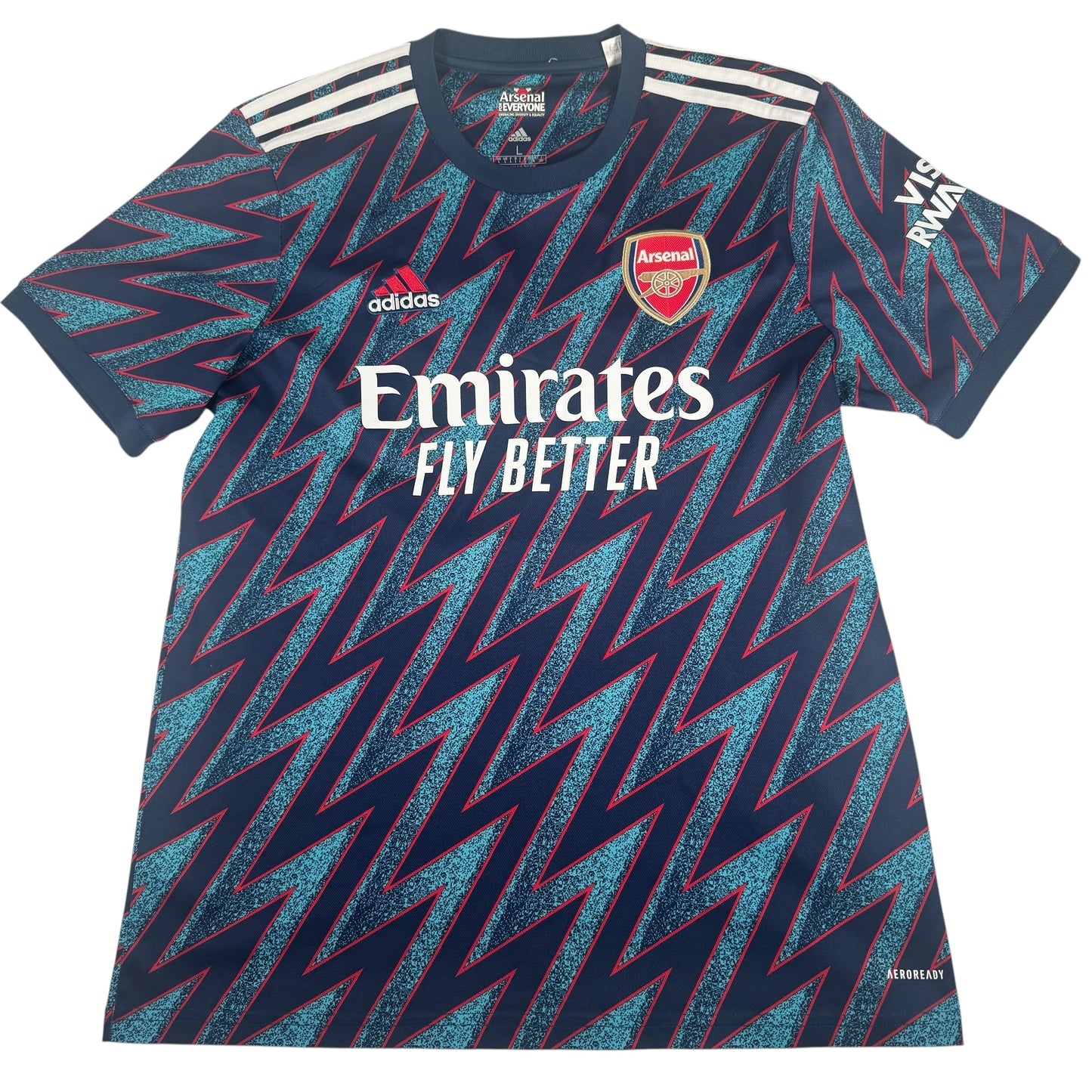 SMITH ROWE 10 Arsenal 2021/2022 Third Football Shirt Large – Football Shirt Kingdom