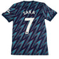 SAKA 7 Arsenal 2021/2022 Third Football Shirt Small – Football Shirt Kingdom