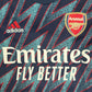 Arsenal 2021/2022 Third Football Shirt Small