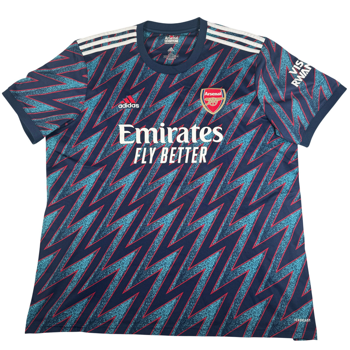 Arsenal 2021/2022 Third Football Shirt XXL