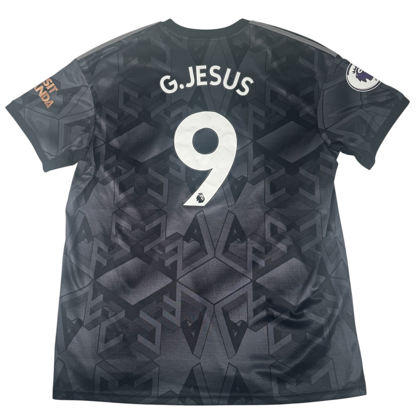 G. JESUS 9 Arsenal 2022/2023 Away Football Shirt XXL 2XL – Football Shirt Kingdom