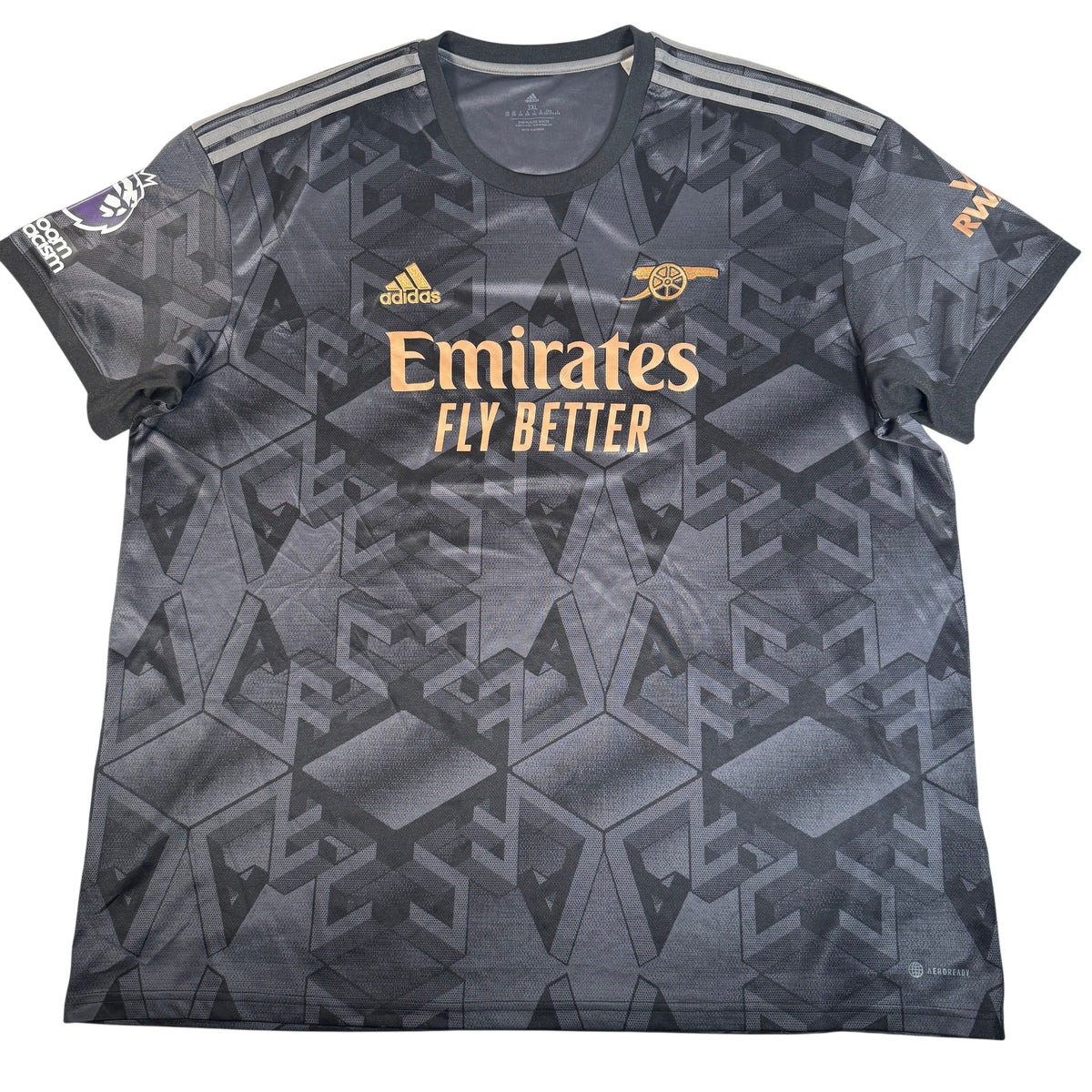 White 4 Arsenal 2022/2023 Away Football Shirt 3XL