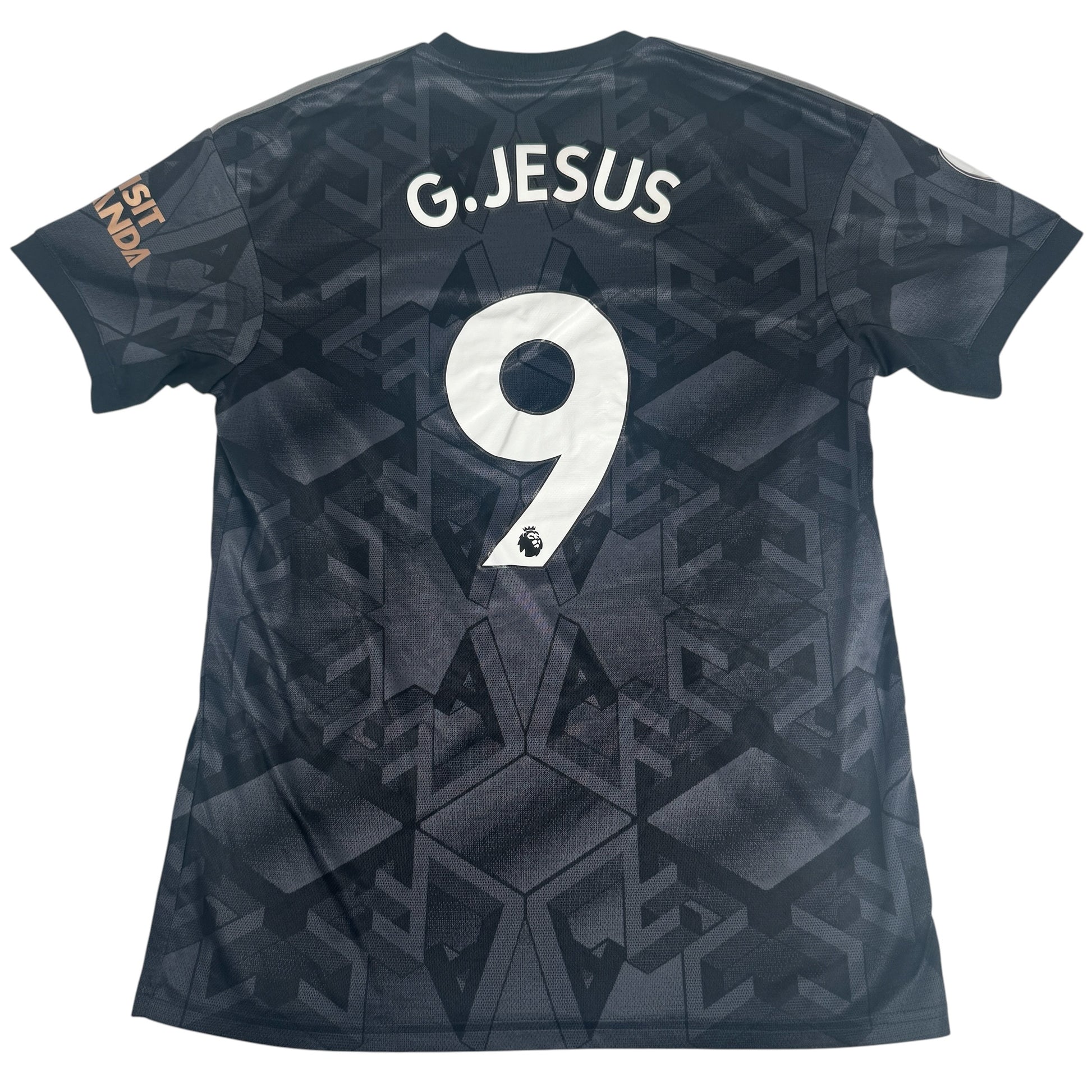 G.JESUS 9 Arsenal 2022/2023 Away Football Shirt Large – Football Shirt Kingdom