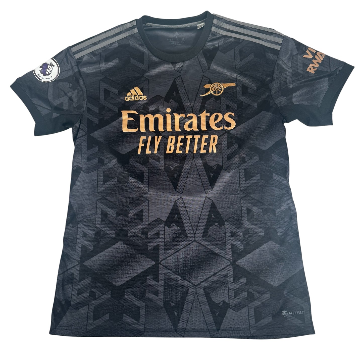 G.JESUS 9 Arsenal 2022/2023 Away Football Shirt Large – Football Shirt Kingdom