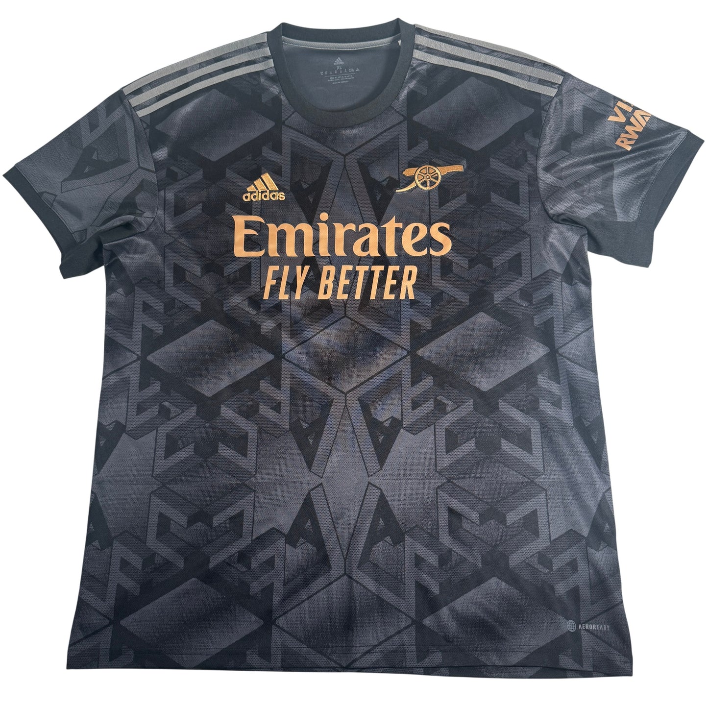 G.jesus 9 Arsenal 2022/2023 Away Football Shirt XL