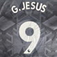 G.jesus 9 Arsenal 2022/2023 Away Football Shirt XL