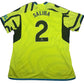 SALIBA 2 Arsenal 2023/2024 Away Football Shirt 2XL XXL – Football Shirt Kingdom