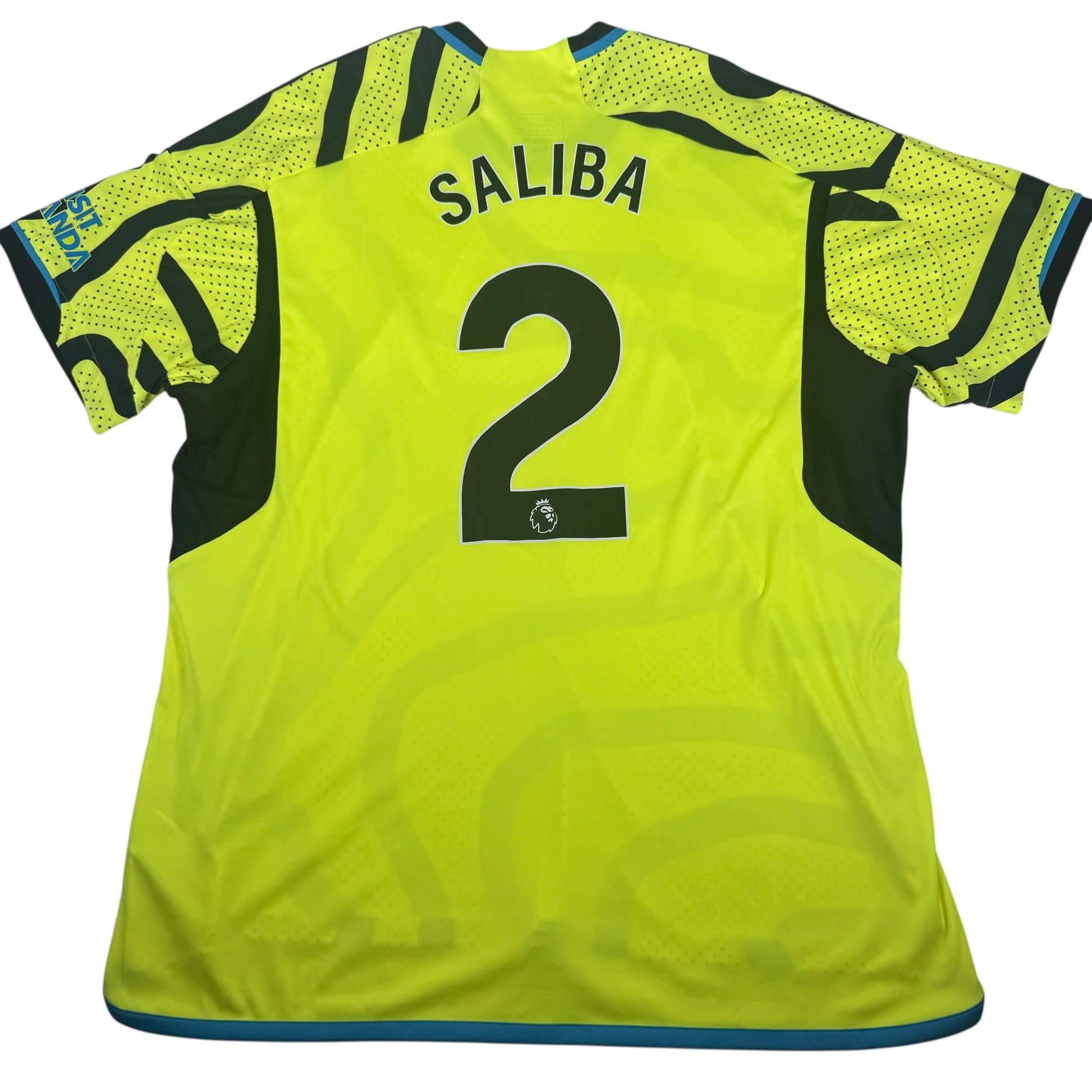 SALIBA 2 Arsenal 2023/2024 Away Football Shirt 2XL XXL – Football Shirt Kingdom
