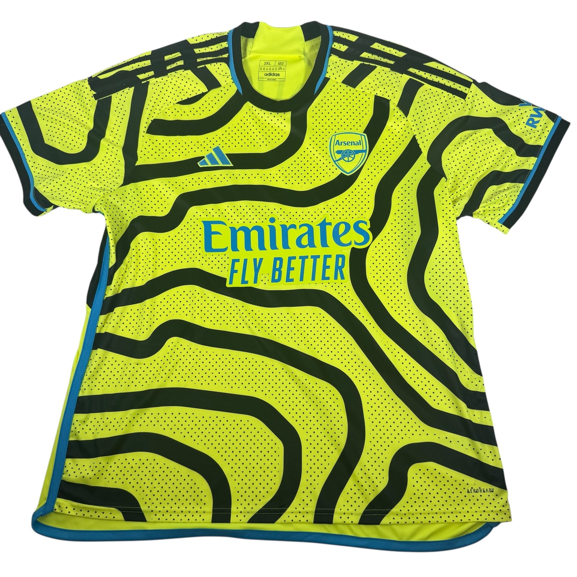 SALIBA 2 Arsenal 2023/2024 Away Football Shirt 2XL XXL – Football Shirt Kingdom