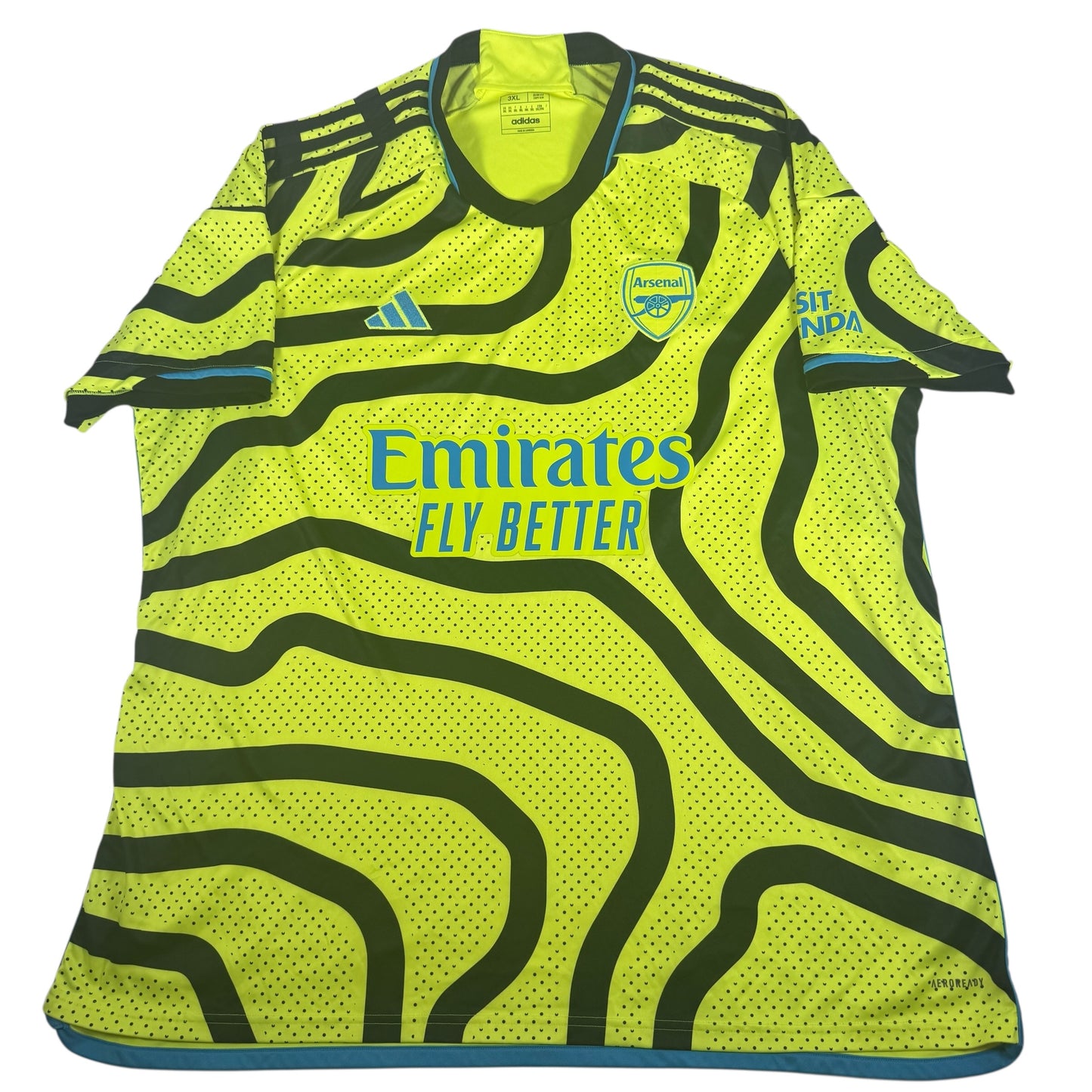 Arsenal 2023/2024 Away Football Shirt 3XL XXXL – Football Shirt Kingdom