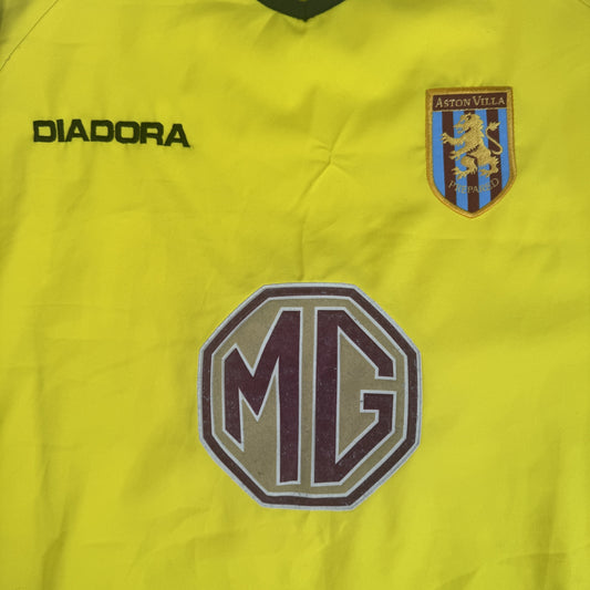 Aston Villa 2003/2004 Away Football Shirt Large