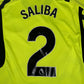 SALIBA 2 Arsenal 2023/2024 Away Football Shirt Medium – Football Shirt Kingdom