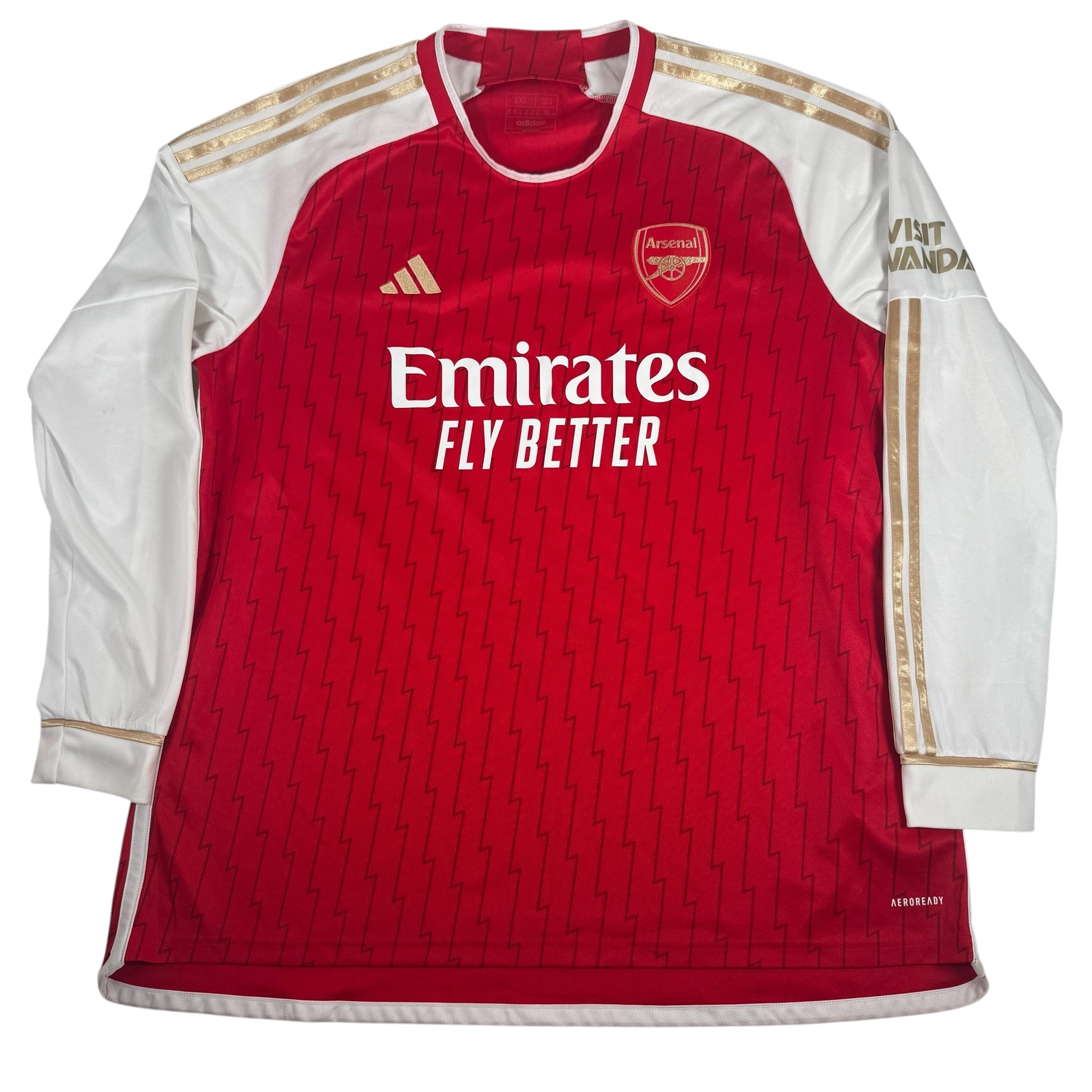 Arsenal 2023/2024 Home Long Sleeve Football Shirt 2XL XXL – Football Shirt Kingdom